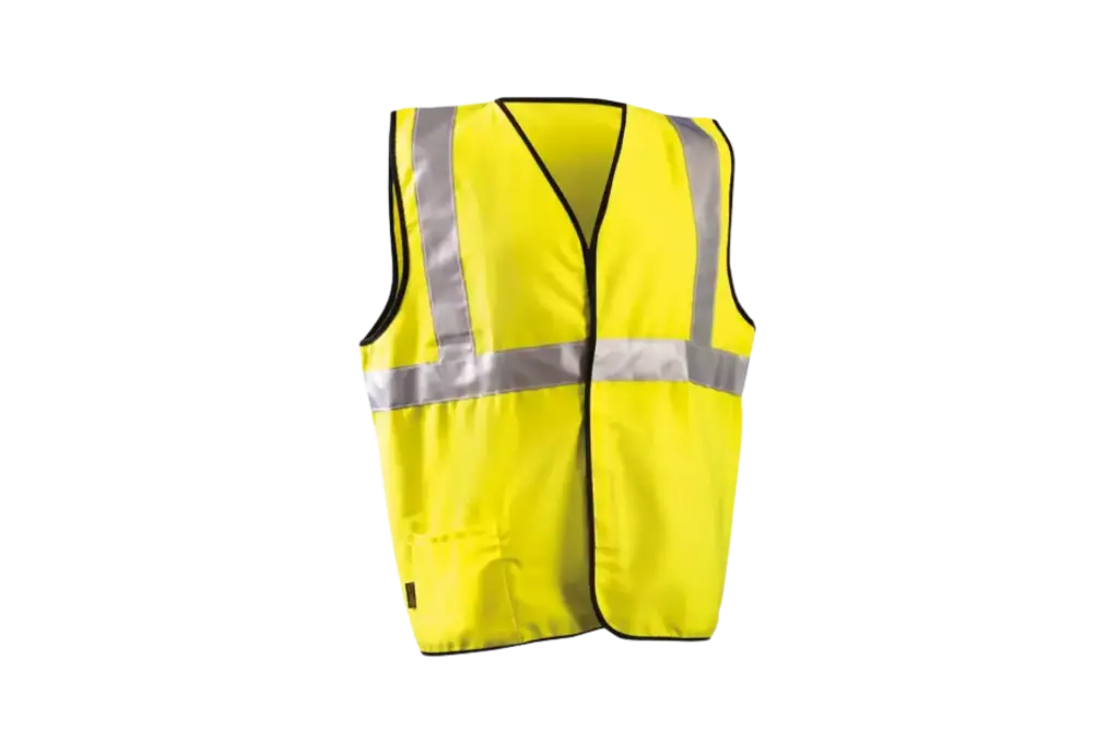 OccuNomix Flame Resistant FR® Single Stripe Solid Vest, 9 Cal/CAT2/Class 2