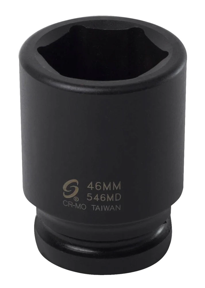 Sunex 546MD 1" Drive, 46mm, 6-PT deep impact socket