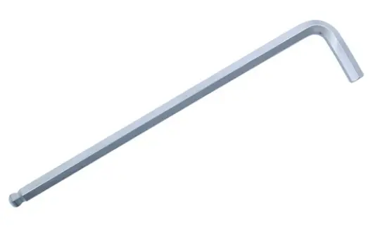 Wiha 36954 Ball End Hex L-Key 5/32"