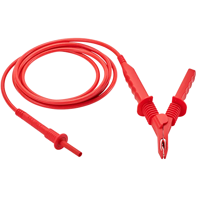 AEMC Lead - One 45 ft 15kV Red w/integral clip for use with Models 6550 & 6555 Replacement for Cat #2151.23