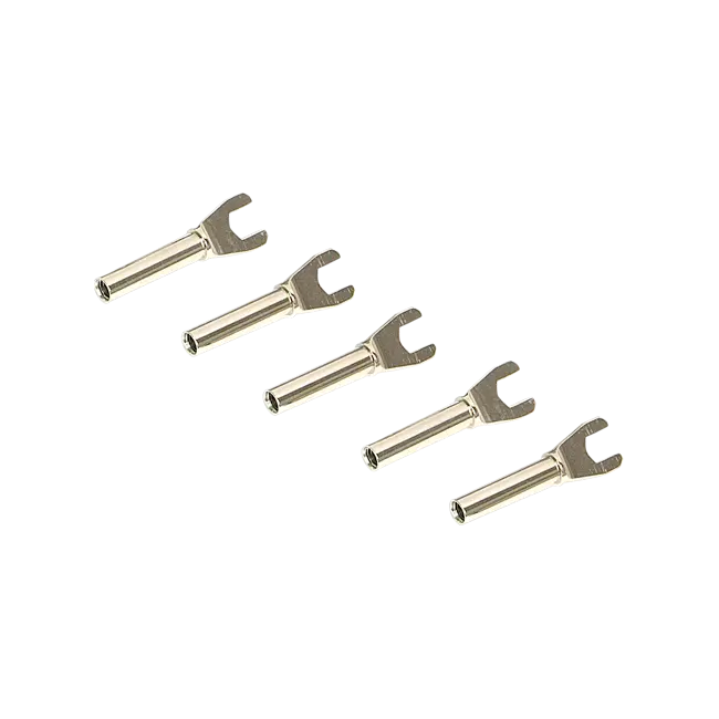 AEMC Set of 5, replacement screw-on spaded lugs for ground resistance tester kits (5000.10)