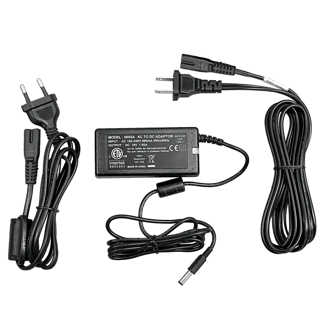 AEMC Power adapter 110/240V and power cord 115V US for ground tester models 6470, 6471 and 6472 (5000.13)