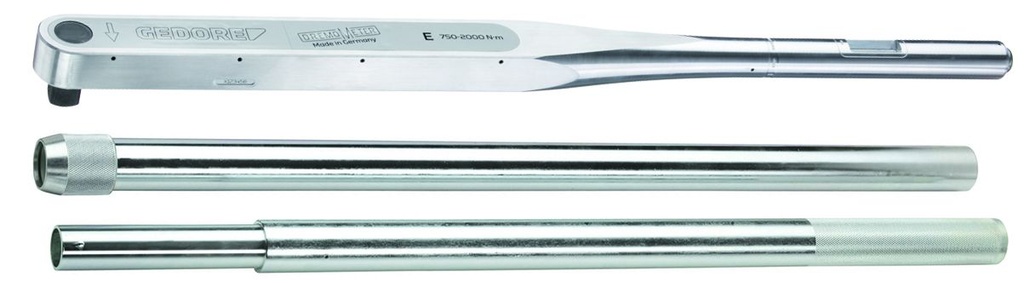 Gedore 8564-01 DREMOMETER E 1" Drive Torque Wrench 750-2000 Nm / 550-1475 ft-lb (7695250)