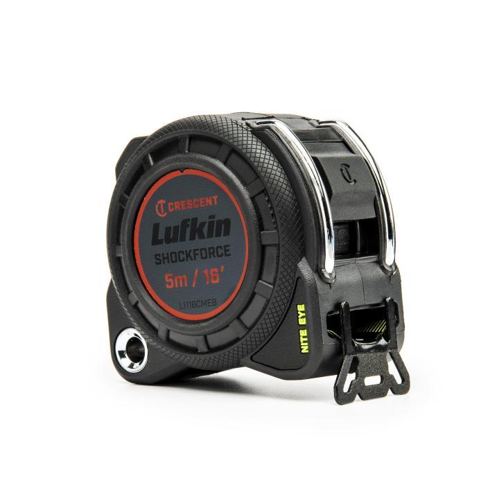 LUFKIN Shockforce NiteEye G1, Dual Sided, 1-3/16" x 5m/16'