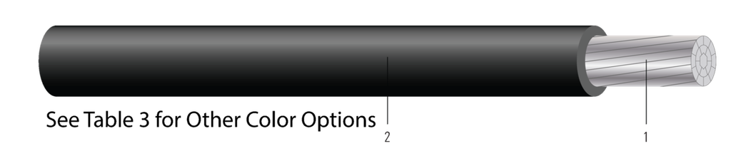 Southwire 27838299 500 KCMIL 34 STR 3E AL (253mm2) SIMpull(R) XHHW-2/RW90, RED