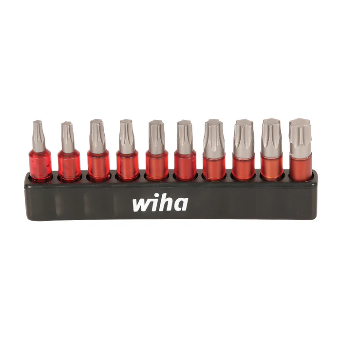 Wiha 76877 10 Piece Impact Insert Torx Bit Set