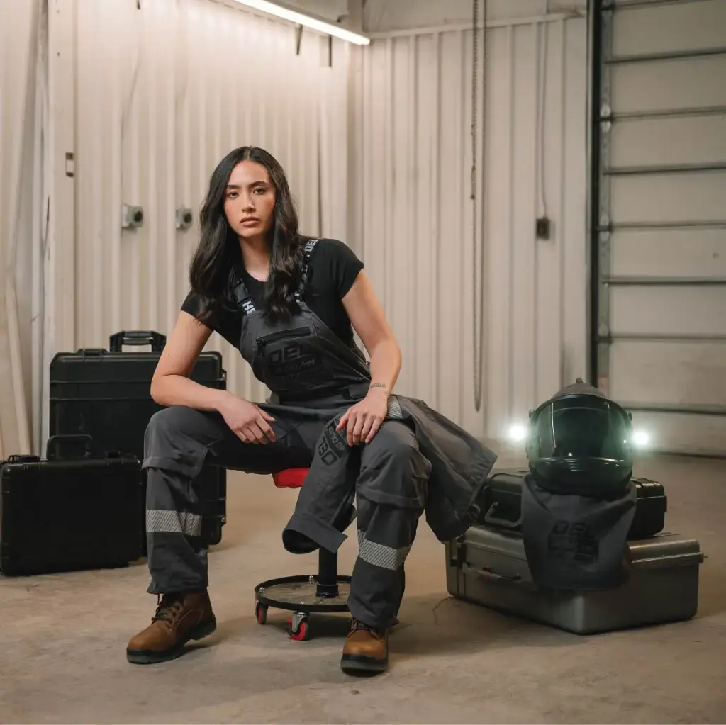 OEL 40 Cal-Black Series GTX-Arc Flash Jacket and Bib-Overall Kit- GORE-TEX (Womens)