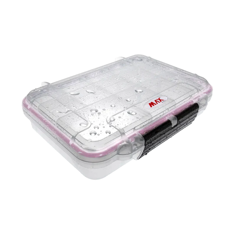 Panaro MAX002T Waterproof tackle box, 9.05×6.88×2.08 inch - 3-15 adjustable compartments