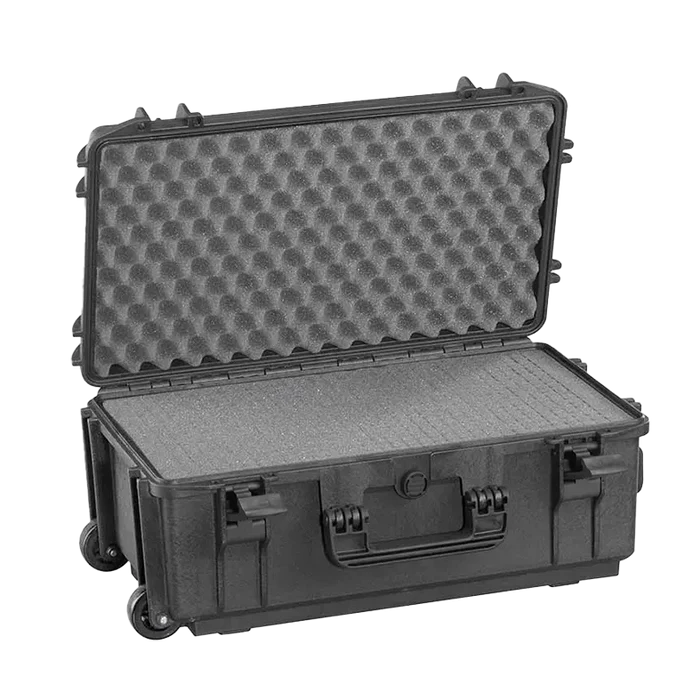Panaro MAX520TR Waterproof polypropylene case with wheels and extendable handle, 23.03×14.21×9.37 inch