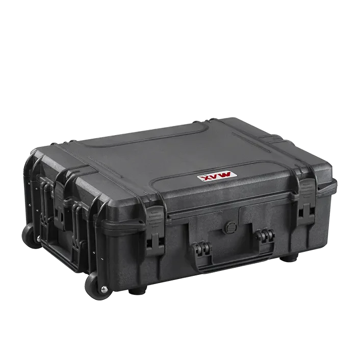 Panaro MAX540H190 Waterproof polypropylene case with wheels and extendable handle, 23.78×18.62×8.86 inch