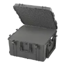 Panaro MAX615TR Waterproof polypropylene case with wheels and extendable handle, 26.77×26.57×15.94 inch
