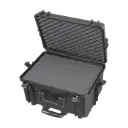 Panaro MAX505H280TR Waterproof polypropylene case with wheels and telescopic handle, 21.85×17.2×12.84 inch