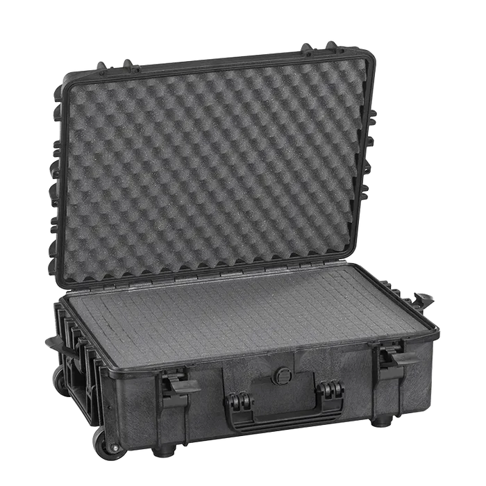 Panaro MAX540H245TR Waterproof polypropylene case with wheels and extendable handle, 23.78×18.62×8.86 inch