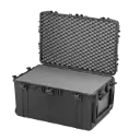 Panaro MAX750H400 Waterproof polypropylene case with wheels and fold down handle, 32.12×21.26×16.77 inch