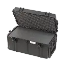 Panaro MAX630 Waterproof polypropylene case with wheels and large fold down handle, 27.63 x 16 x 14.15 inch