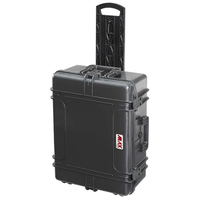 Panaro MAX620H250TR Waterproof polypropylene case with wheels and extendable handle, 27.05×20.79×11.26 inch