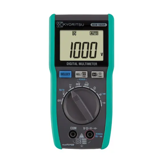 Kyoritsu 1020R Digital Multimeter with True RMS
