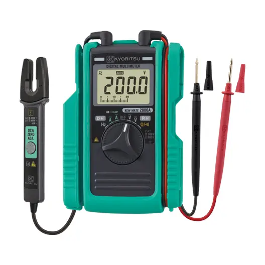 Kyoritsu KM2000A DMM with 6mm open jaw AC/DC Clamp Sensor *Renewal