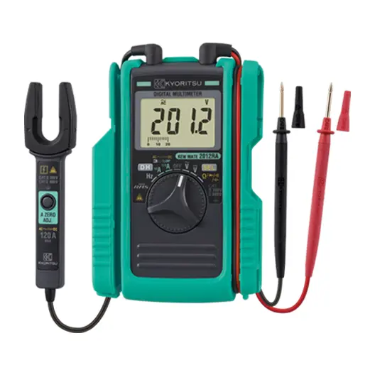 Kyoritsu KM 2012RA DMM with 12mm open jaw AC/DC Clamp Sensor with True RMS *Renewal