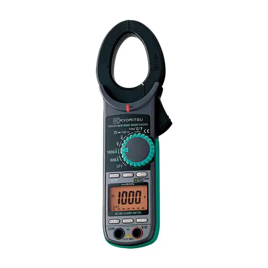 Kyoritsu 2056R Digital AC/DC Clamp Meter with True RMS (jaw: 40mm dia.) CAT IV