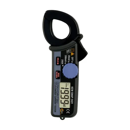 Kyoritsu 2431 Digital Leakage Clamp Meter (jaw: 24mm dia.)