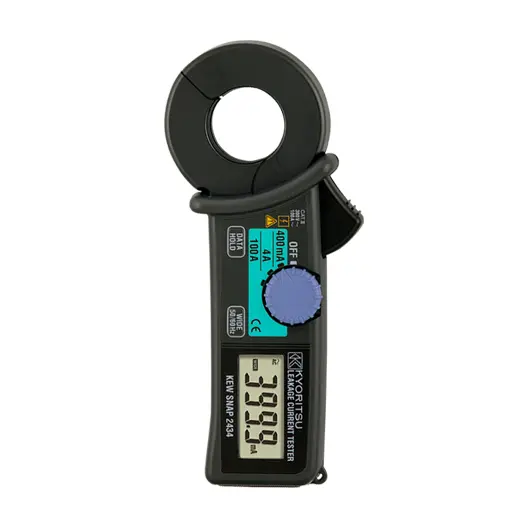 Kyoritsu 2434 Digital AC Leakage Current Clamp Meter (jaw: 28mm dia.)