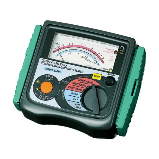 Kyoritsu 3131A Analogue Insulation Resistance Tester 3 Ranges