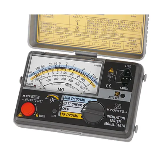 Kyoritsu 3161A Analogue Insulation Resistance Tester