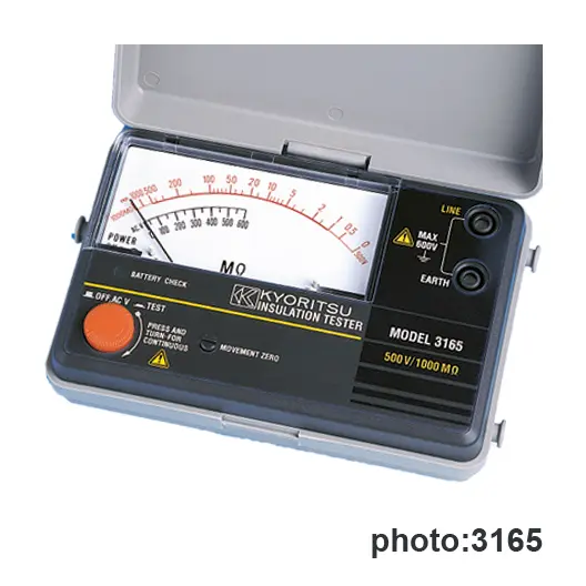 Kyoritsu 3166 Analogue Insulation Resistance Tester