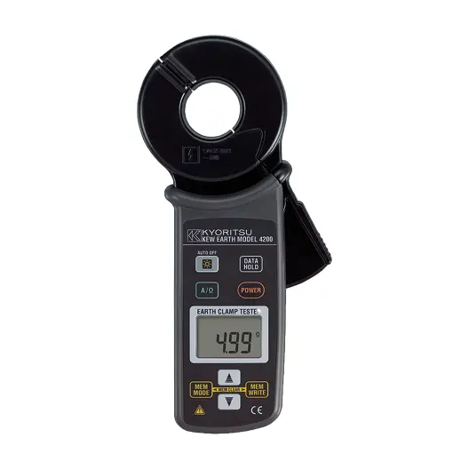 Kyoritsu 4200 Earth Clamp Tester (jaw: 32mm dia.)