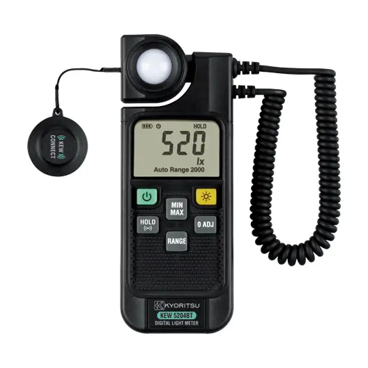 Kyoritsu 5204BT Digital Light Meter with Bluetooth *NEW