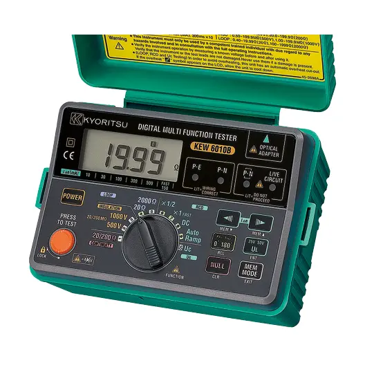 Kyoritsu 6010B Multi-Function Tester (6 in one) [Rated Volt: 230V+10~15% 50Hz]
