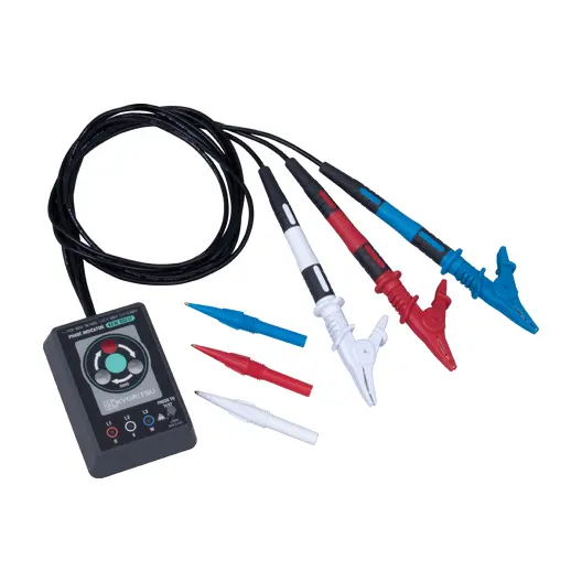Kyoritsu 8031F Phase Indicator with Open Phase Checker with Fused Test Leads