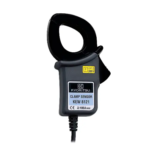 Kyoritsu 8121 Load current Clamp sensor 100A AC (jaw: 24mm dia.)