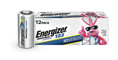 Energizer Industrial Lithium CR123 Battery (ELN123)