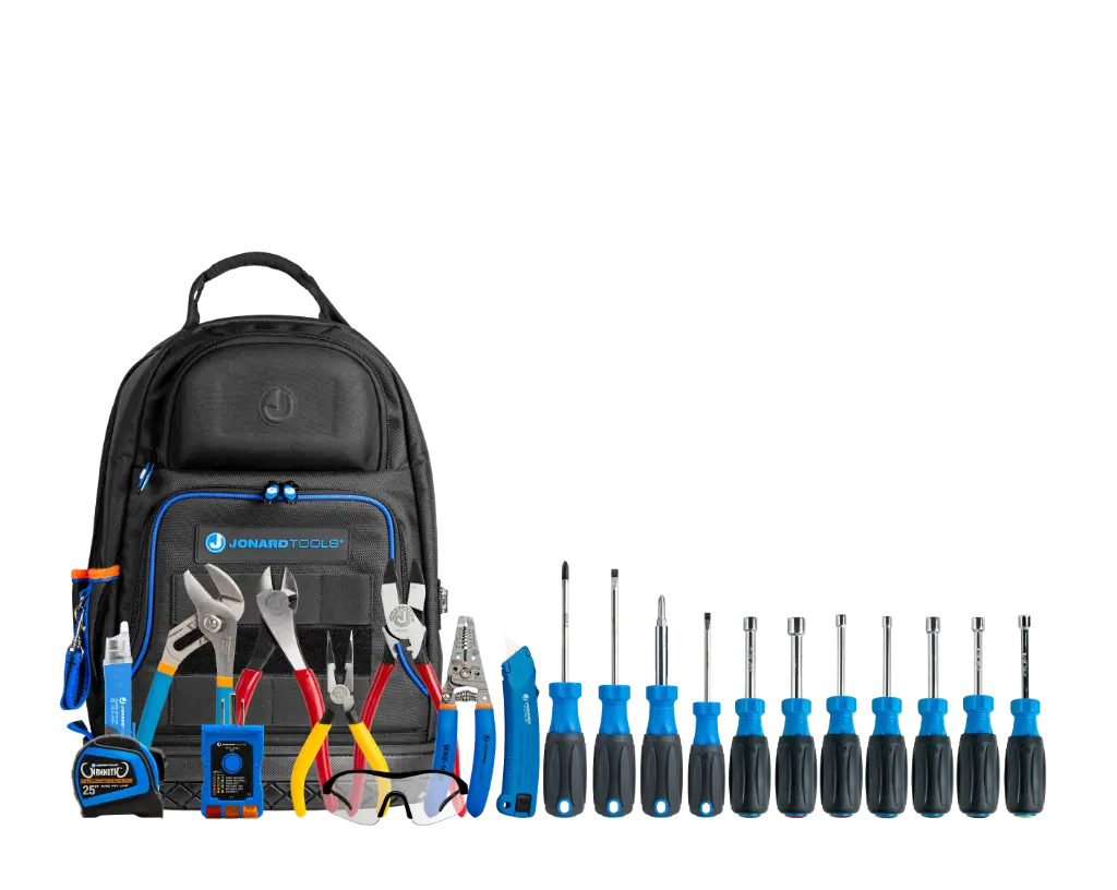 Jonard Tools 22 Piece Journeyman Electrician Tool Kit (TK-500)