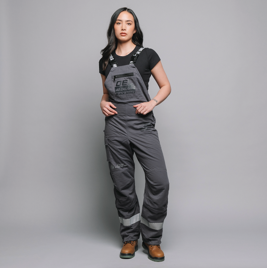 OEL 40 Cal-Black Series GTX- Arc Flash Bib-Overalls, GORE-TEX Womens