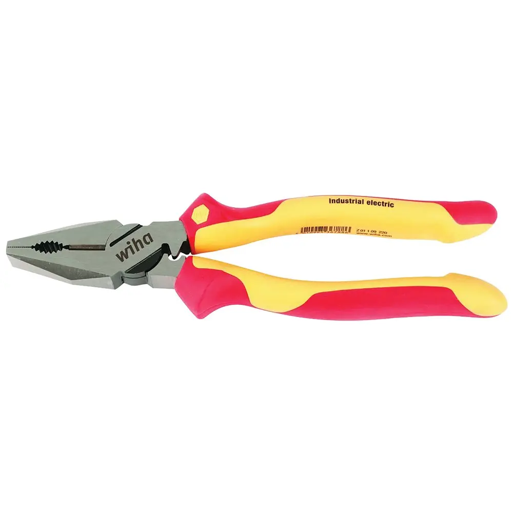 Wiha 32917 9-Inch Insulated Industrial Lineman's Pliers