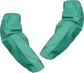 RADNOR™ 23" Green Cotton Flame Resistant Sleeves With Elastic Closure
