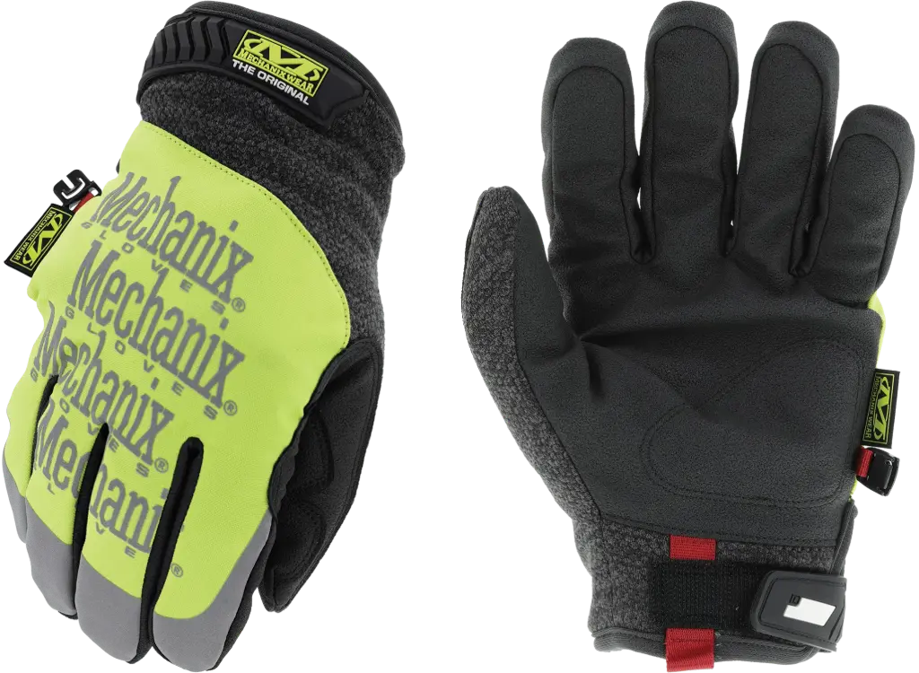 Mechanix ColdWork™ Hi-Viz Original® E5-360 - High-Visibility Cut Resistant Winter Glove