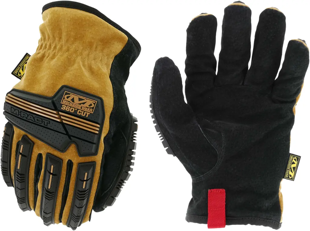 Mechanix Leather M-Pact® Driver C4-360 Impact Resistant Glove