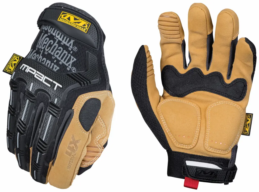 Mechanix Material4X® M-Pact® Leather Work Glove