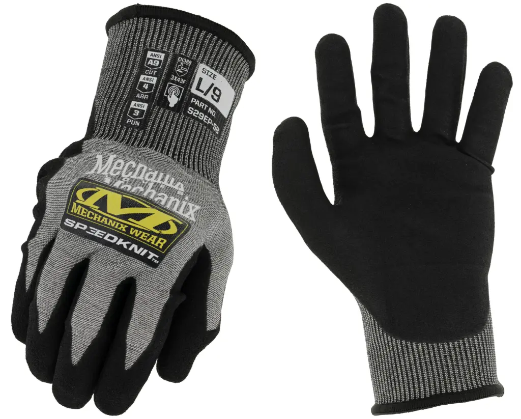 Mechanix SpeedKnit™ S29EP58 Cut Resistant Coated-Knit Glove w/ Reinforcement