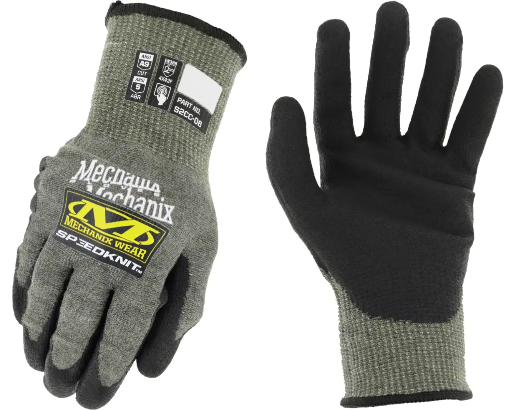 Mechanix SpeedKnit™ S2CC06 Coated-Knit Work Gloves