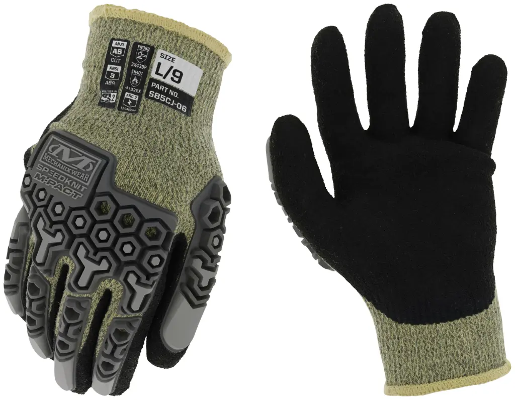 Mechanix SpeedKnit™ M-Pact® S85CJ06 Coated-Knit Work Gloves