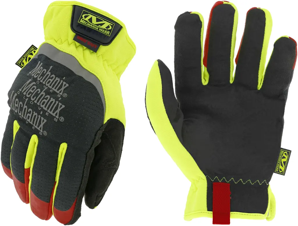Mechanix Hi-Viz FastFit® D4-360 High-Visibility Impact Gloves