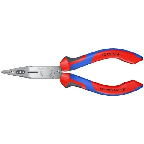 Knipex 6 1/4" 4-in-1 Electricians' Pliers 10-14 AWG (13 02 614)