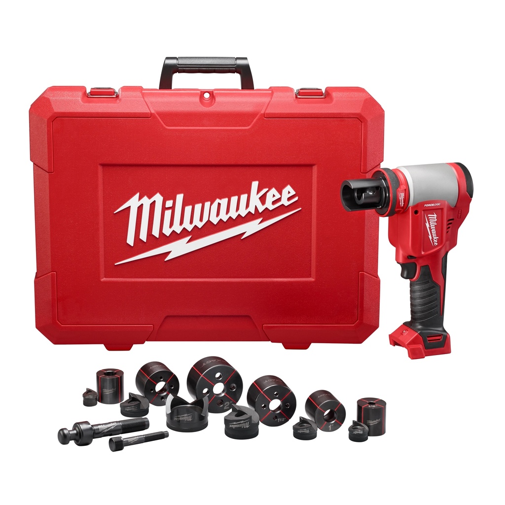 Milwaukee 2676-02 M18™ FORCE LOGIC™ 10 Ton Knockout Tool 1/2" to 2"