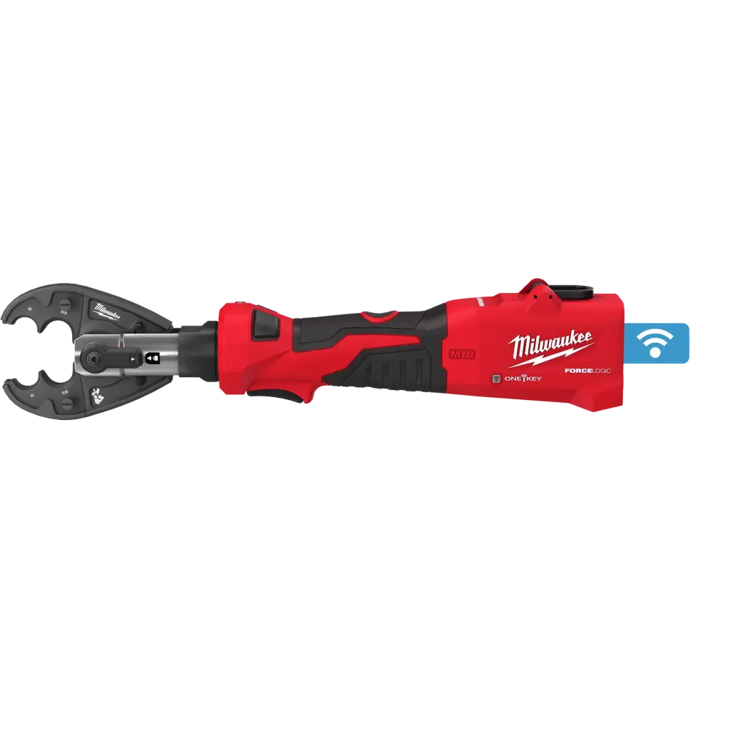 Milwaukee 2978-20D3 M18™ FORCE LOGIC™ 6T Linear Utility Crimper w/ Snub Nose Jaw