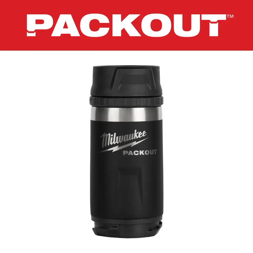 Milwaukee 48-22-8391B PACKOUT™ 12oz Insulated Bottle with Sip Lid